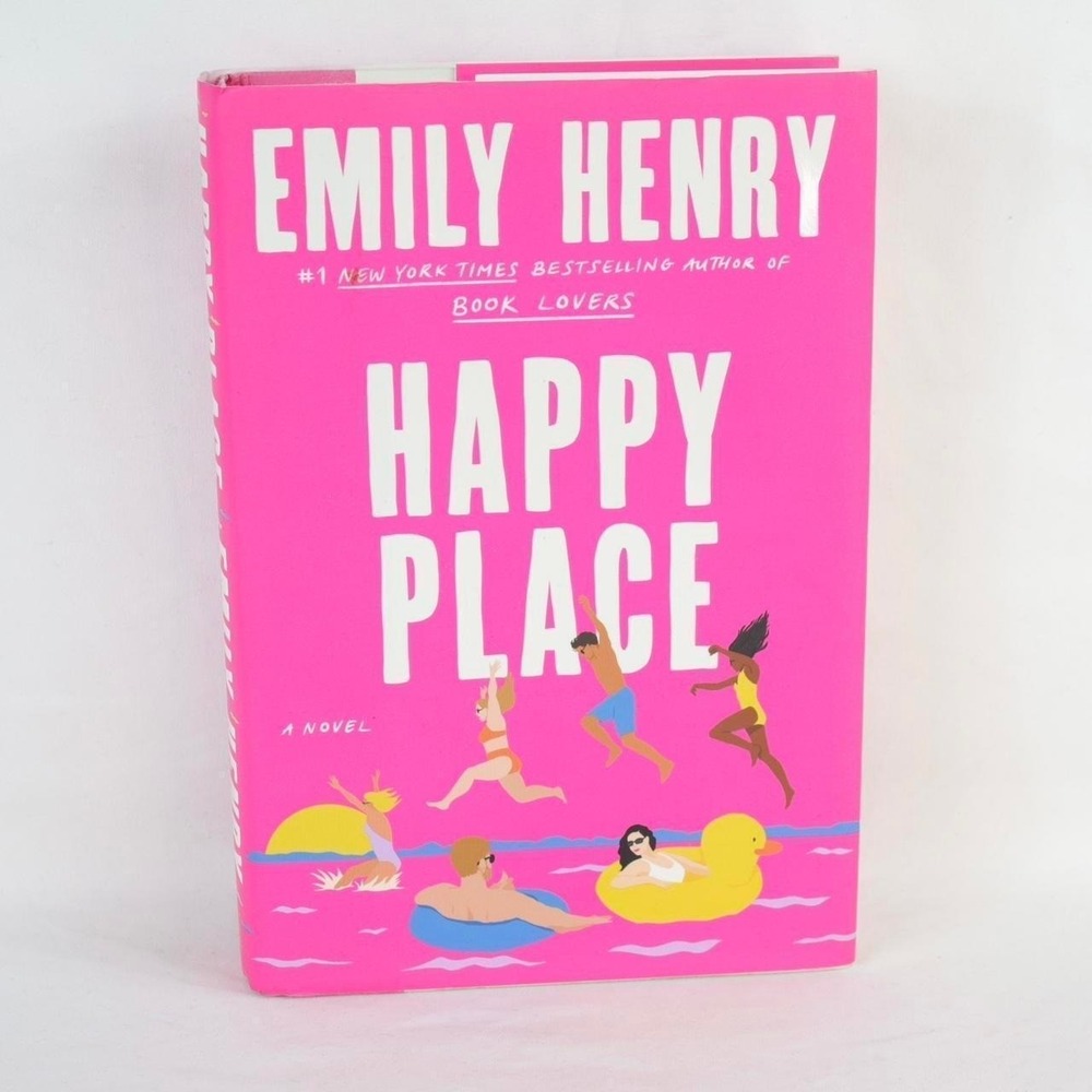 Happy Place by Emily Henry Hardcover Novel Book